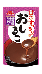 甘さすっきりのおしるこ