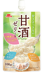 甘さすっきりの甘酒ゼリー100g